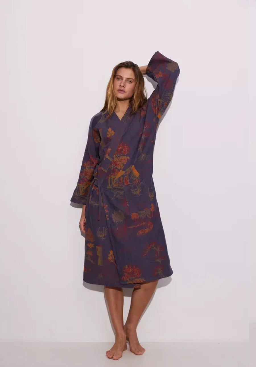 Women’s Kimono Robe | Japanese Style Bathrobes – Kimonorie