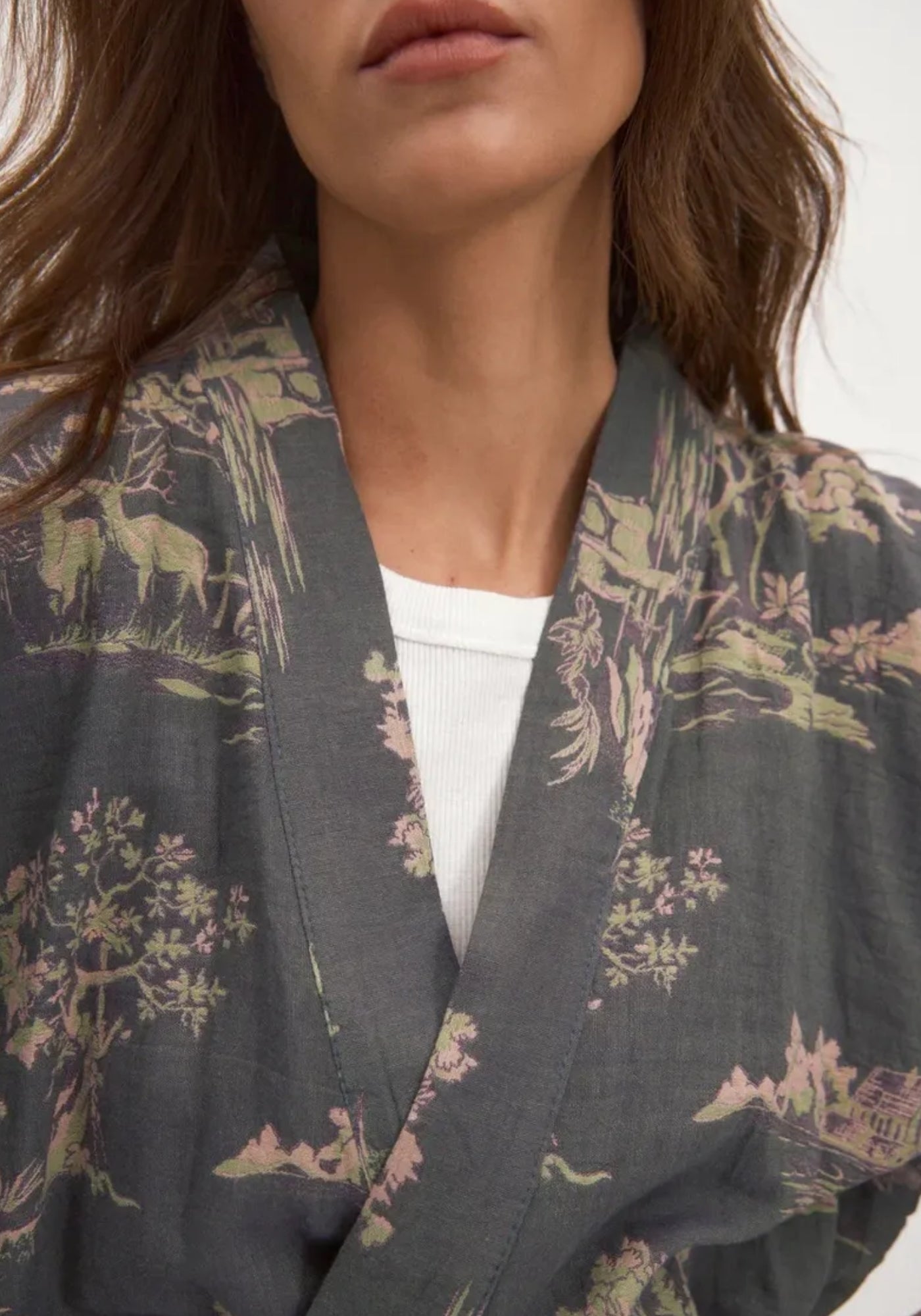 Peignoir kimono femme | Brume