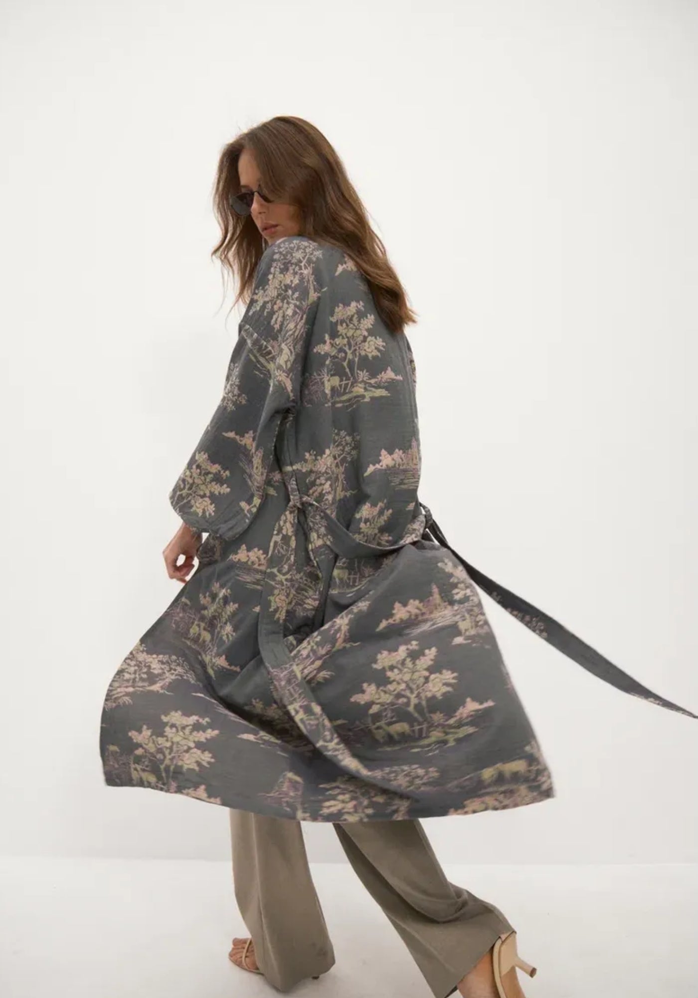 Peignoir kimono femme | Brume