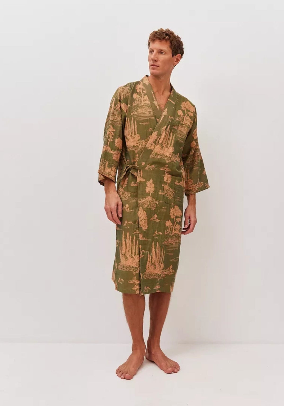 Men’s Kimono Robe | Japanese Style Cotton & Bathrobes – Kimonorie