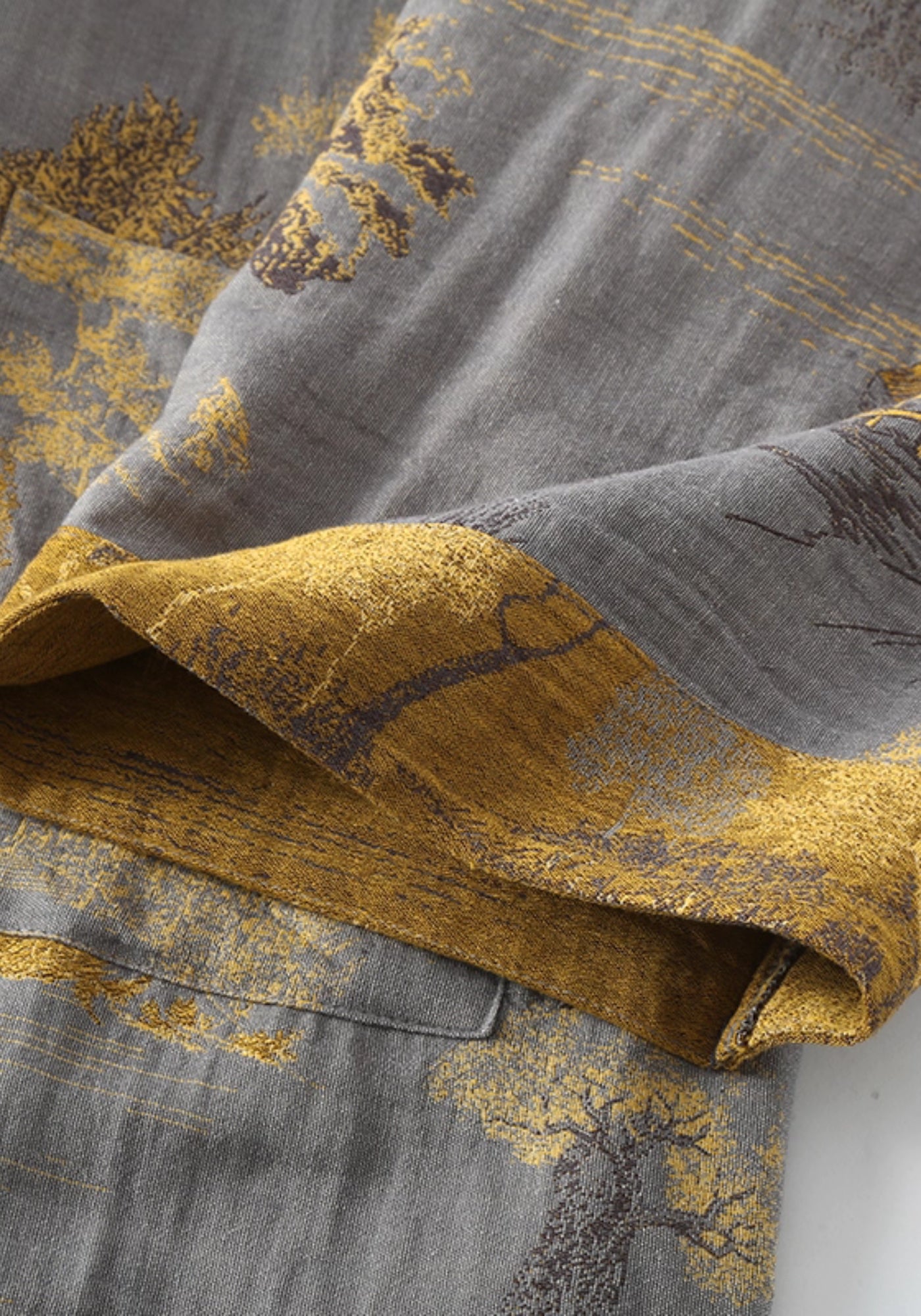 Peignoir kimono homme | Robe de chambre en coton