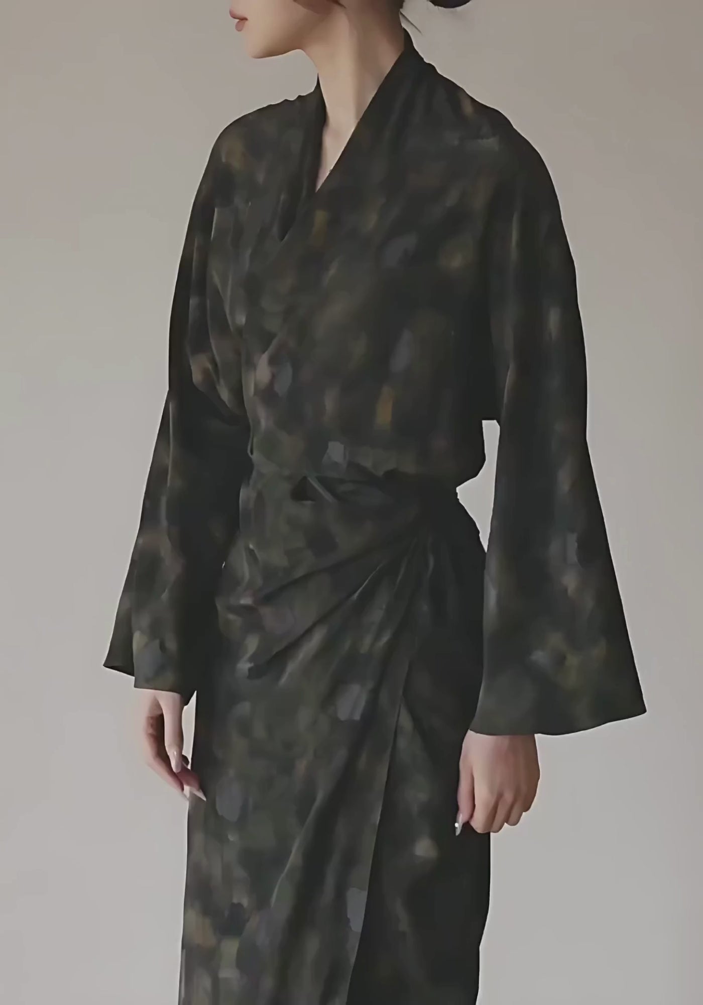 Long Silk Kimono | Yūgen