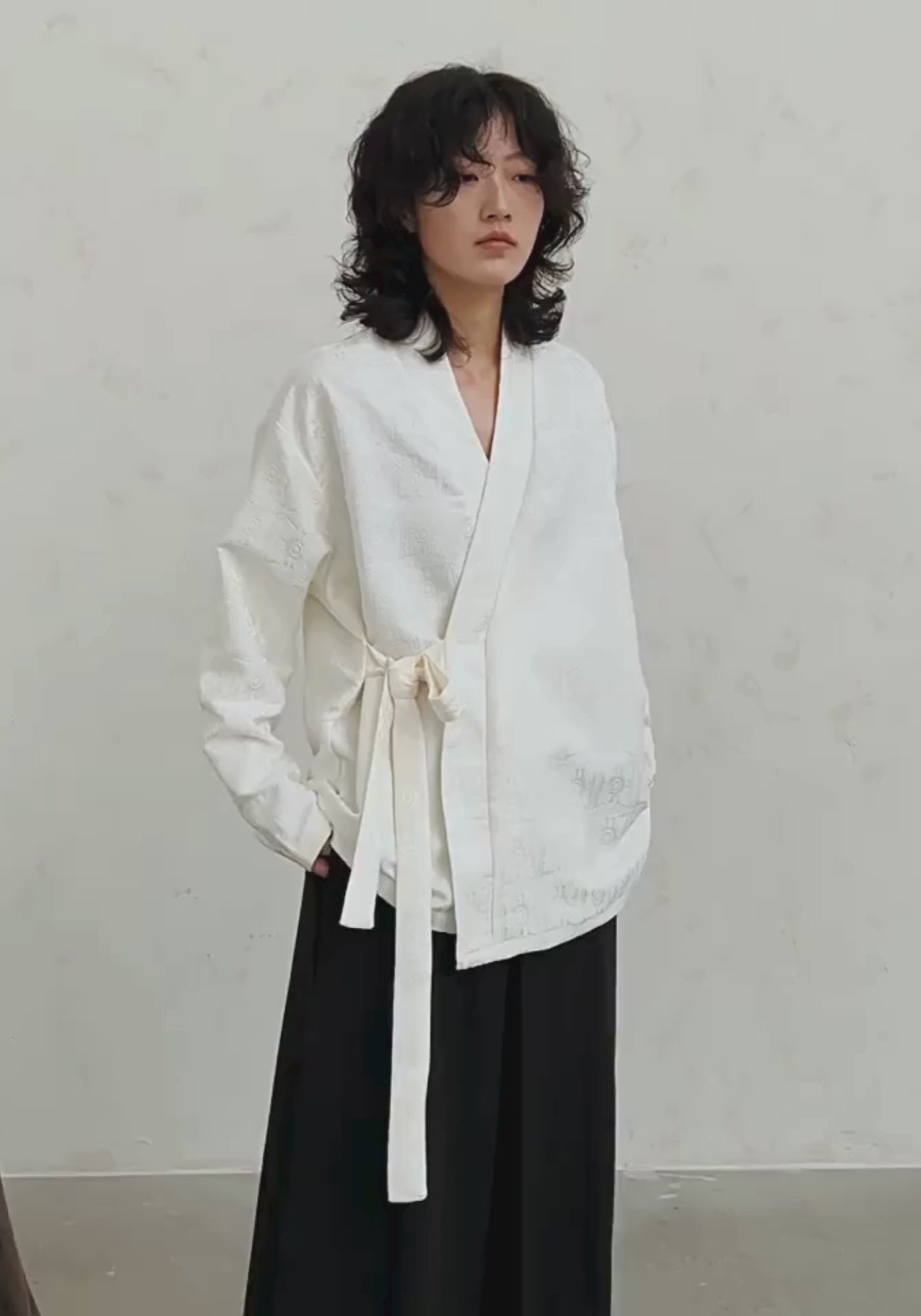 Wrap Jacket with Belt | Kimono