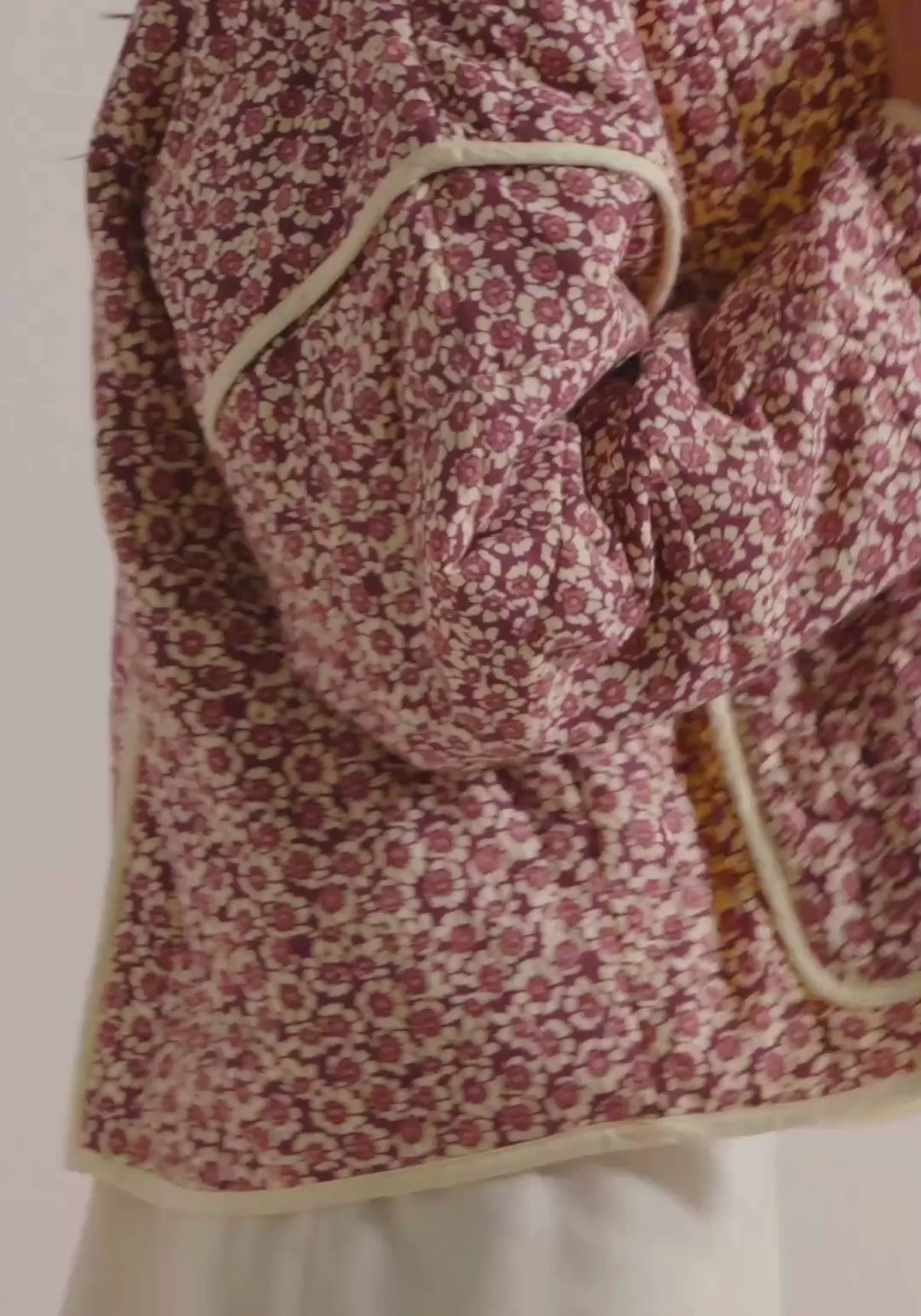 Veste kimono prune | Colette