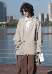 Pull kimono en laine | Cache-Cœur