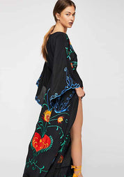 Robe kimono longue | Reika