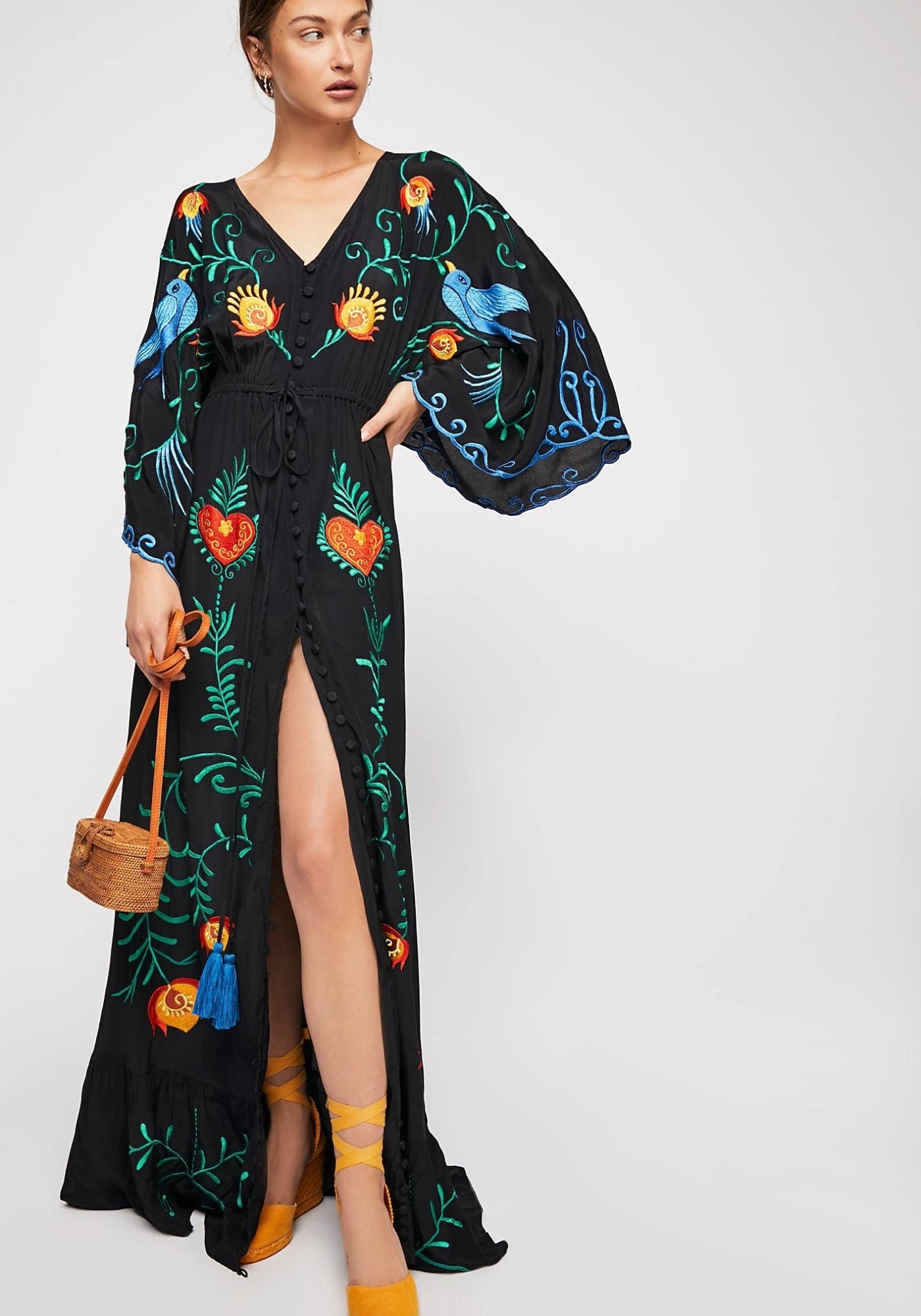 Robe kimono longue | Reika
