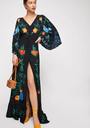 Robe kimono longue | Reika