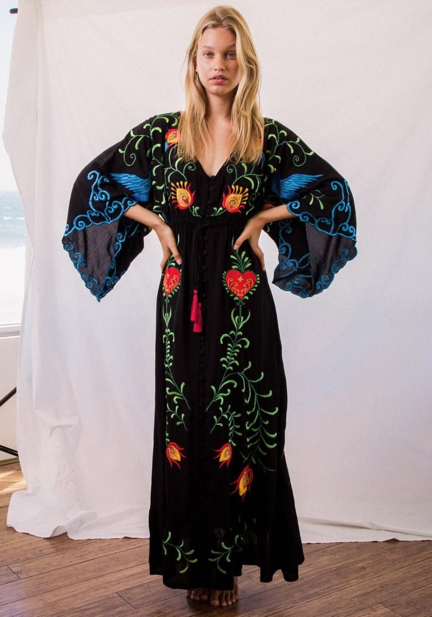 Robe kimono longue | Reika