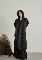 Robe kimono noire | Shibui
