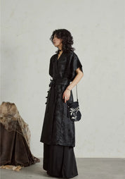 Robe kimono noire | Shibui