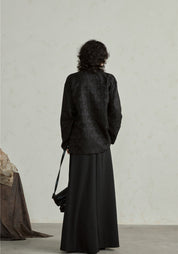 Veste cache-cœur style kimono