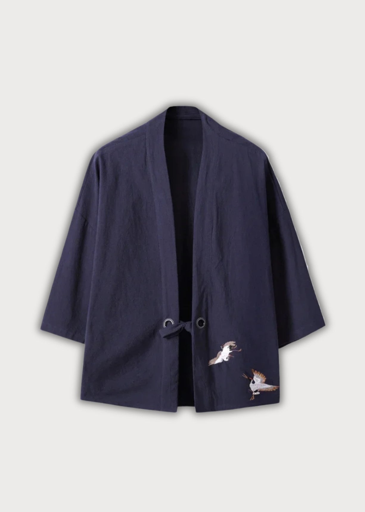 veste kimono bleu Faucon céleste