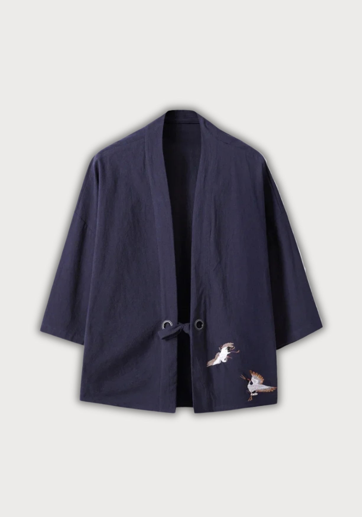 veste kimono bleu Faucon céleste