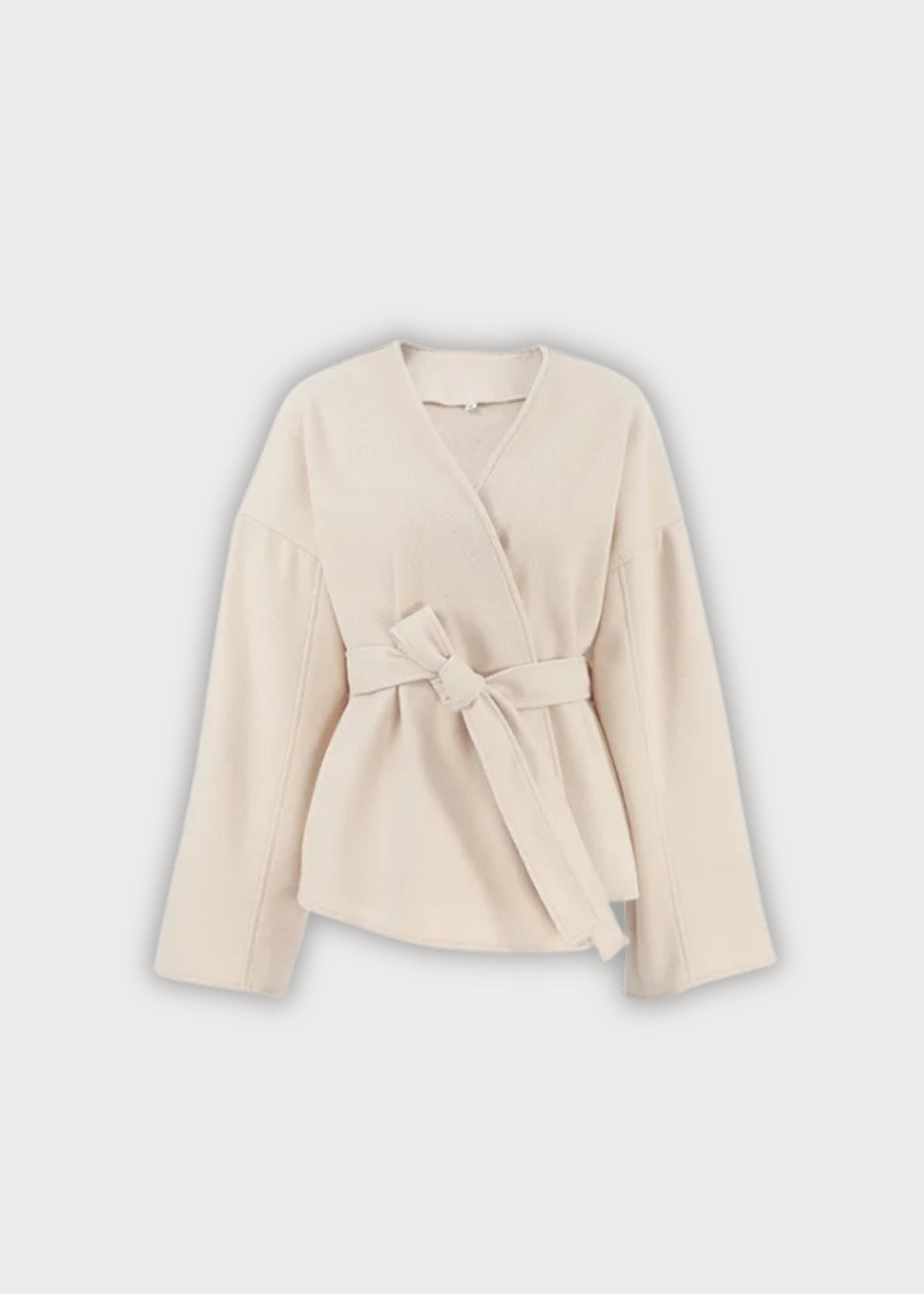 Veste kimono courte | Écru