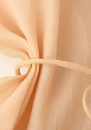 Veste kimono femme | Beige Brodée