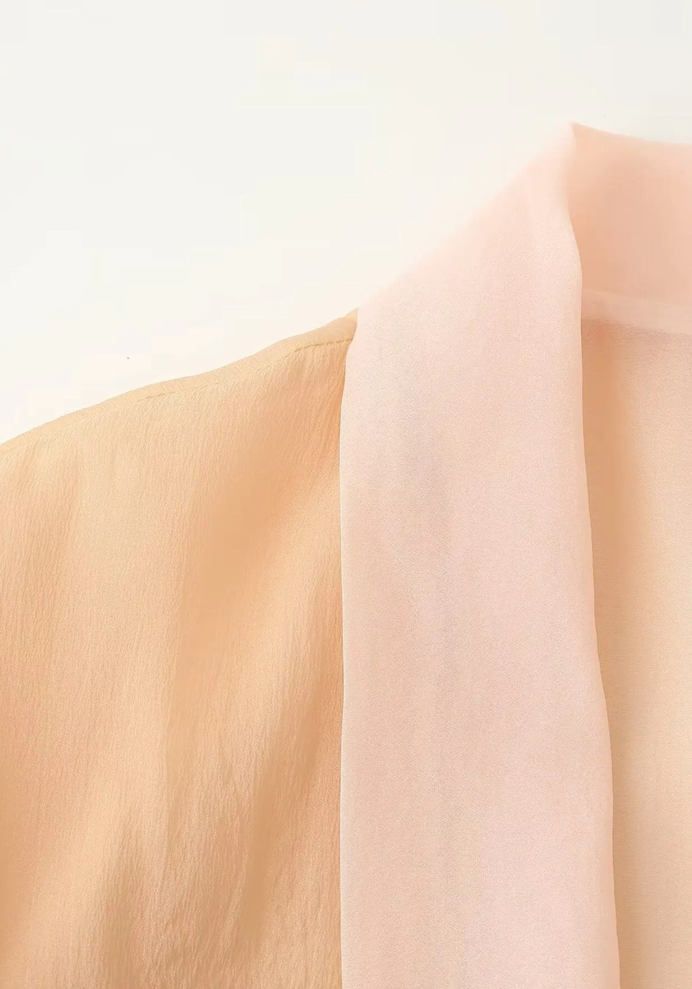 Veste kimono femme | Beige Brodée