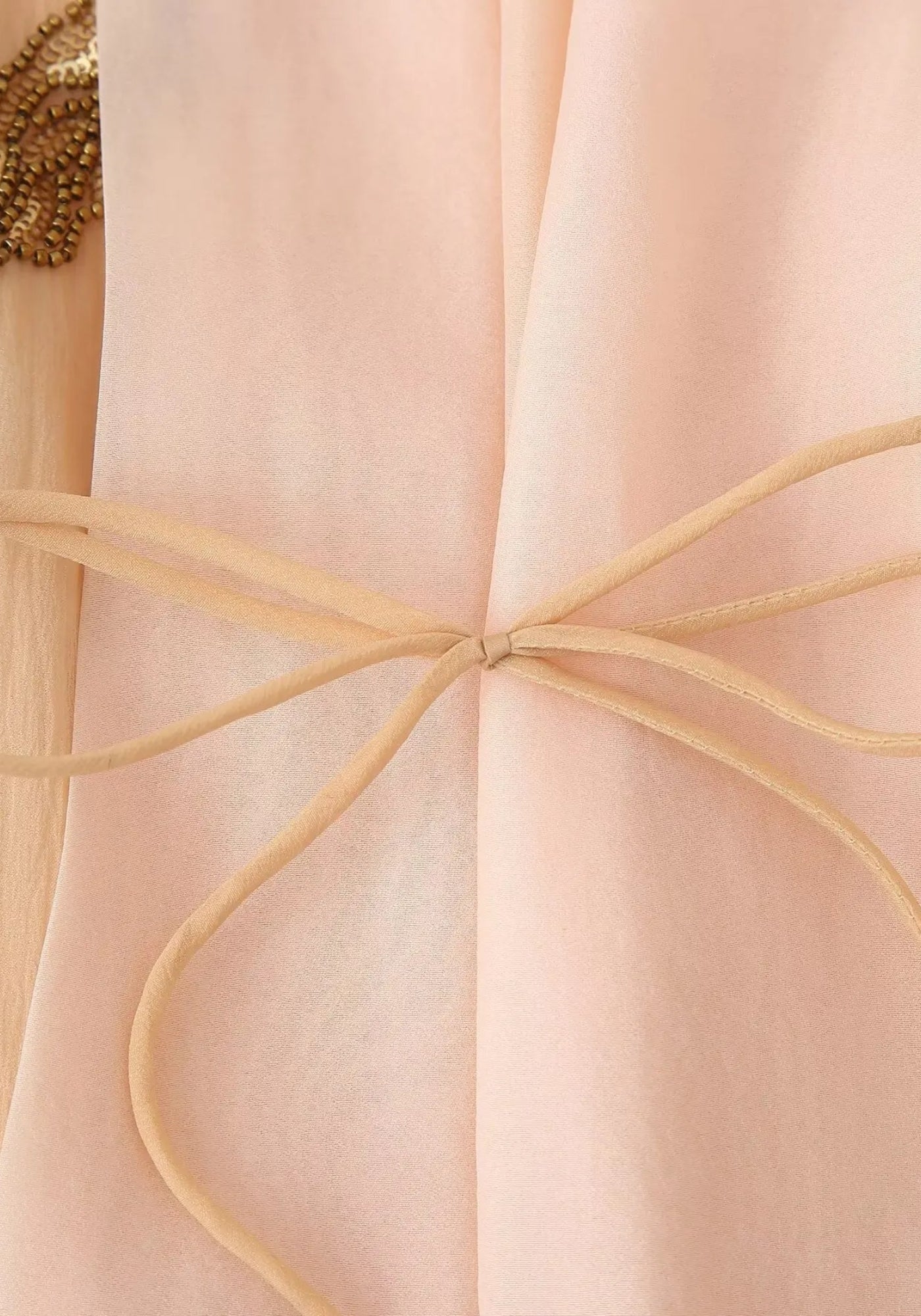 Veste kimono femme | Beige Brodée