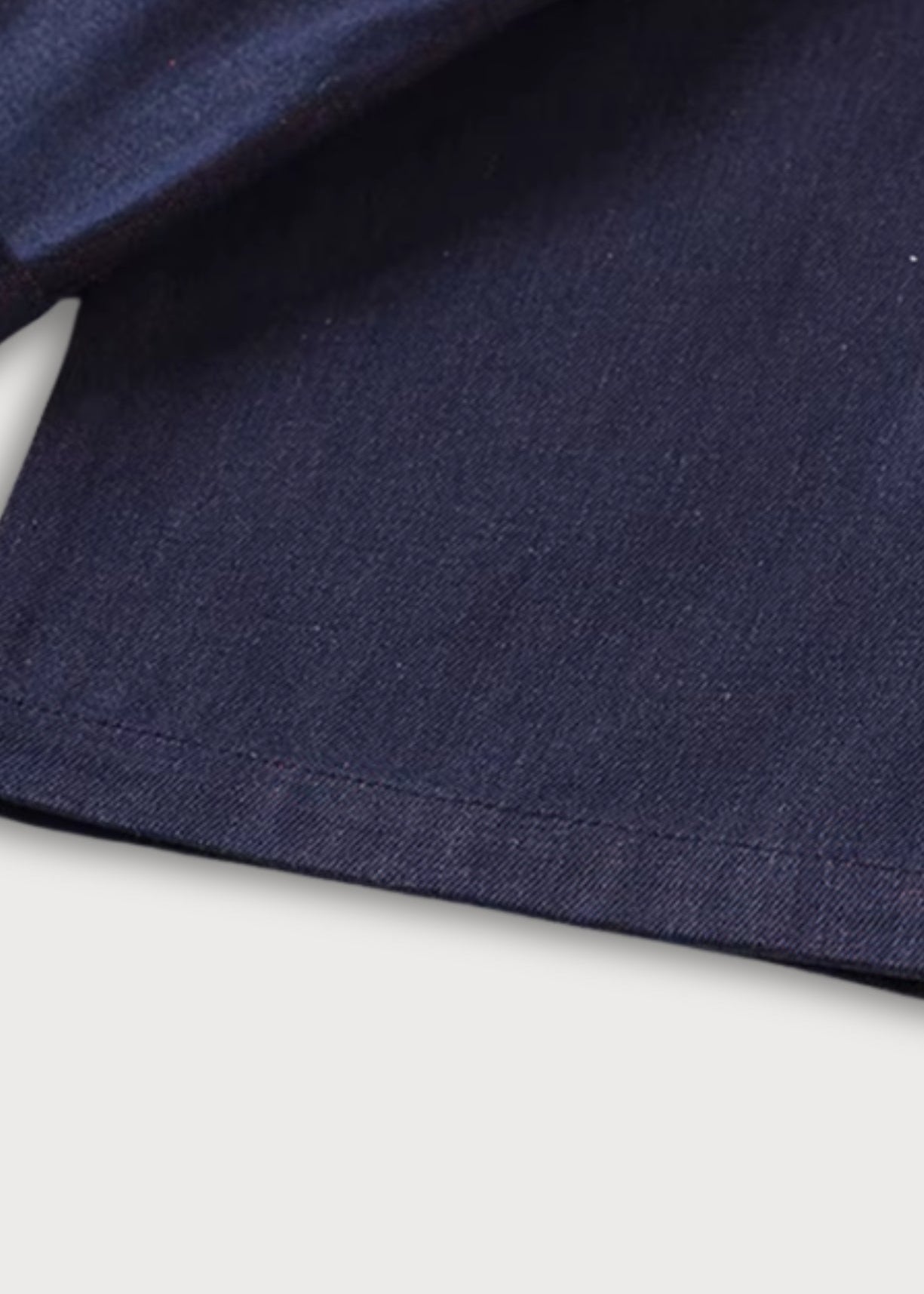 Veste kimono jean vert denim