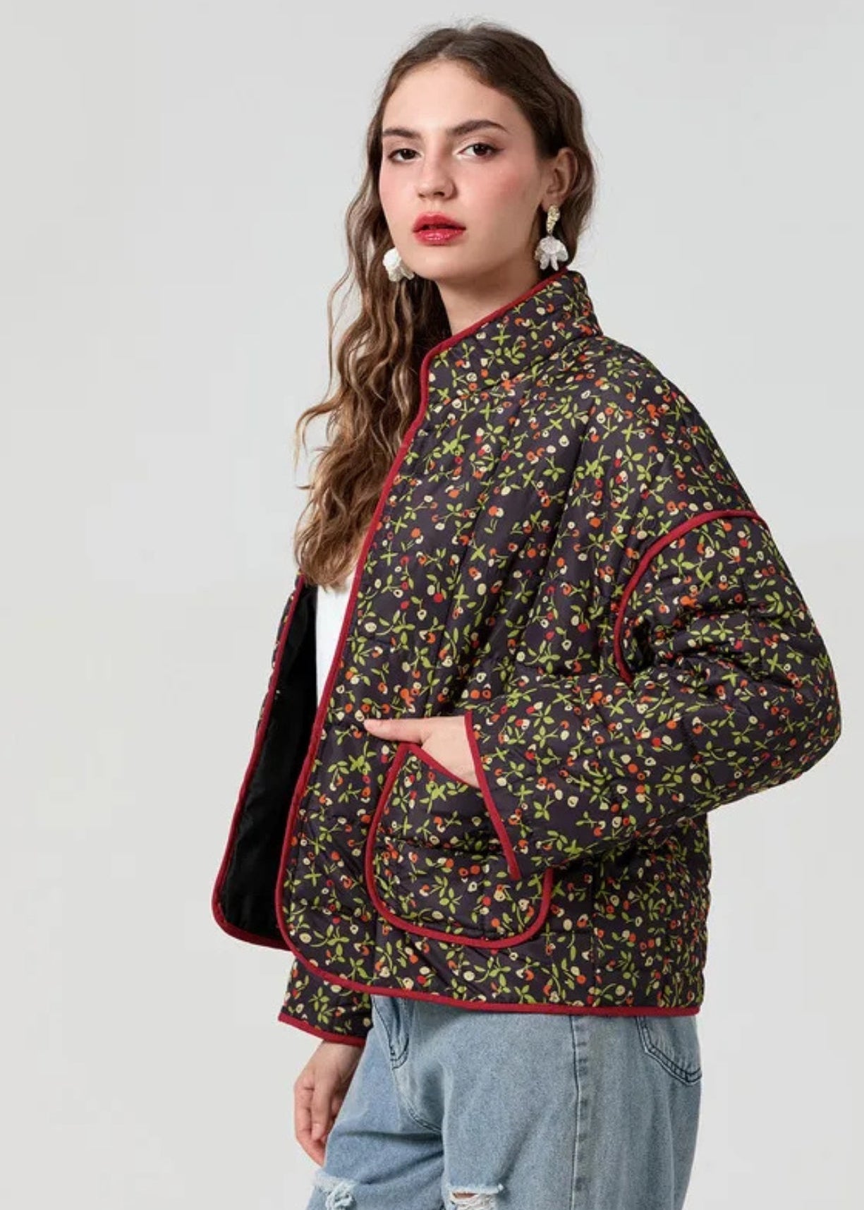 Veste kimono noire | Manon