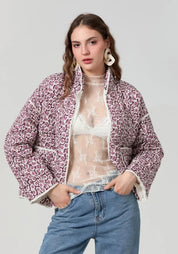 Veste kimono prune | Colette