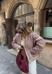 Veste kimono prune | Colette