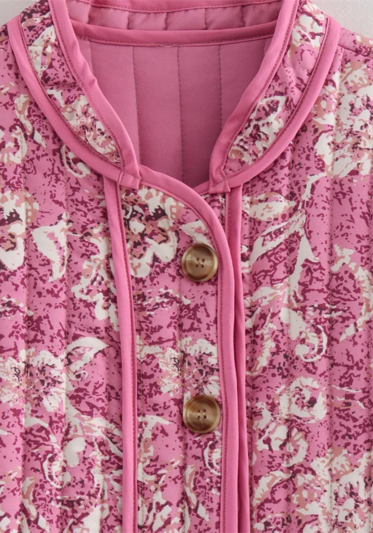 Veste kimono rose | Rosalie