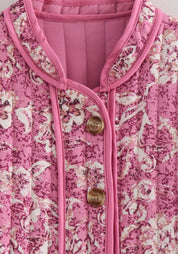 Veste kimono rose | Rosalie