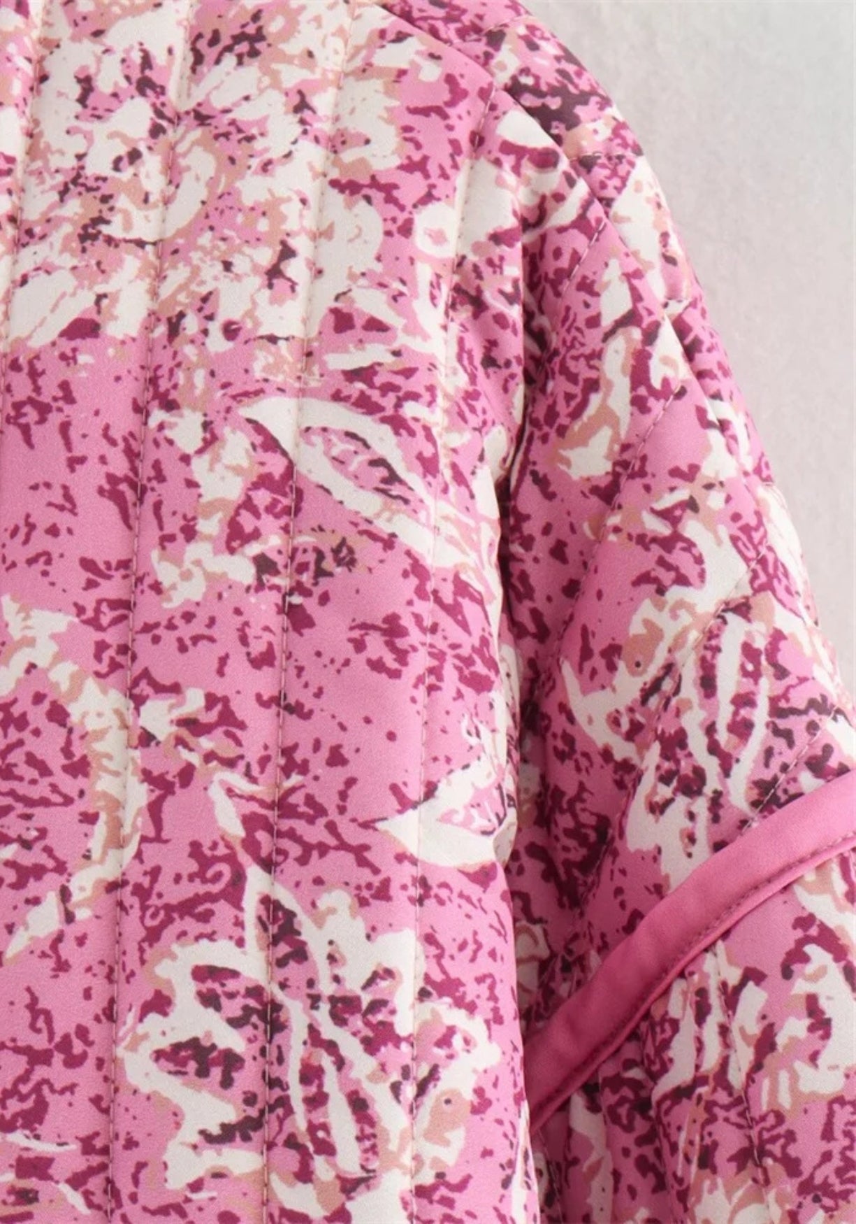 Veste kimono rose | Rosalie