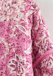 Veste kimono rose | Rosalie
