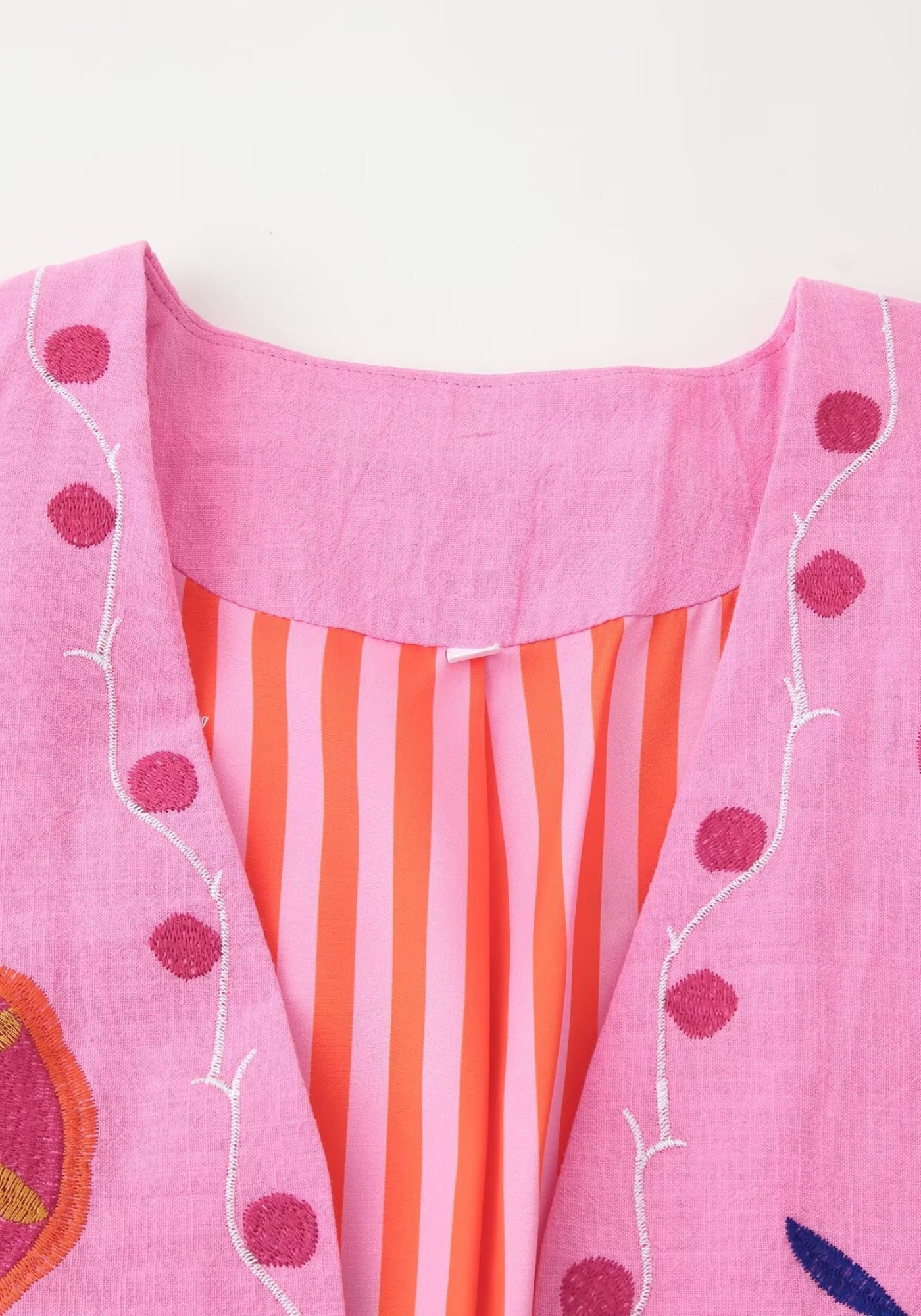 Veste Kimono Rose Femme